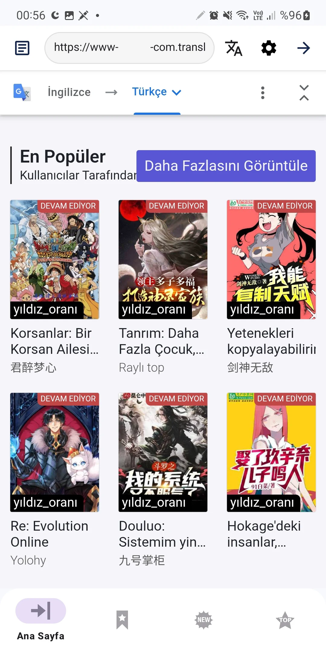 NovelsAll ekran görüntüsü 6